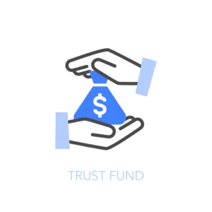 Two Sketched Hands Grasping Sketched Moneybag