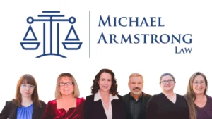 The Social Security Disability Appeals Team at Michael Armstrong Law with Logo in Albuquerque New Mexico